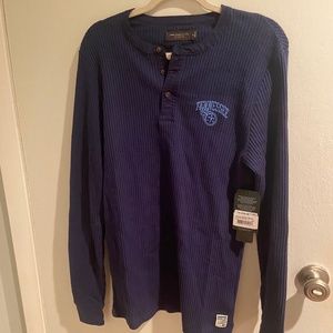 NWT Tenneessee Titans shirt long sleeve, waffle fabric Official NFL merch size M